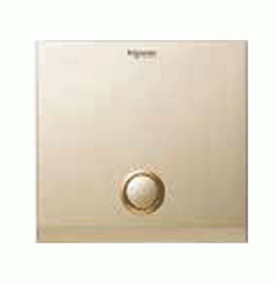 Plastic cover plate - Champagne Gold